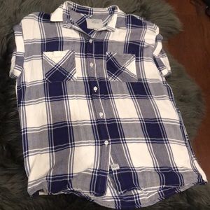 Rails short sleeve flannel